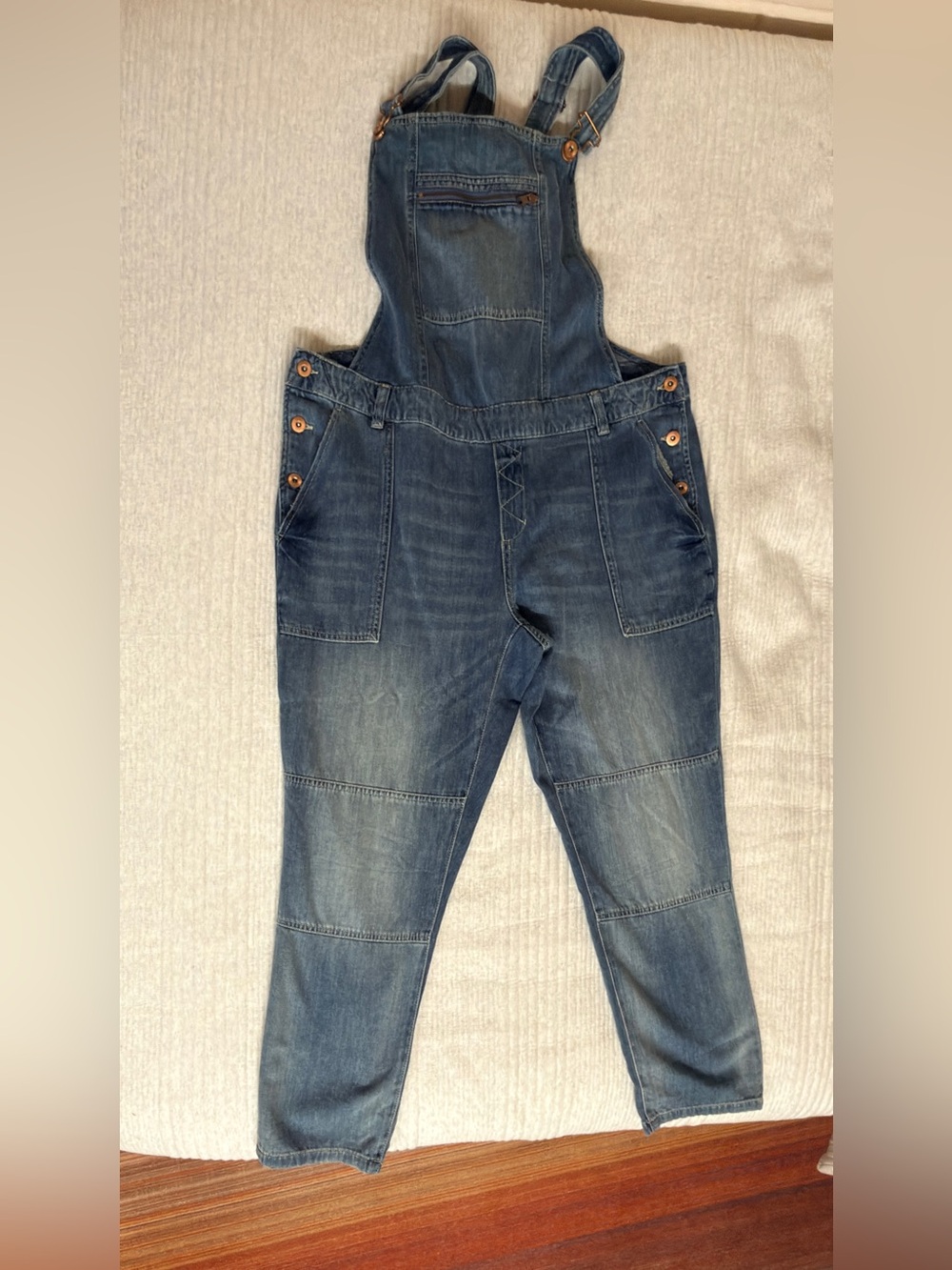H&M Denim Overalls - Women - Size Large